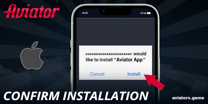 Start downloading the app on iOS