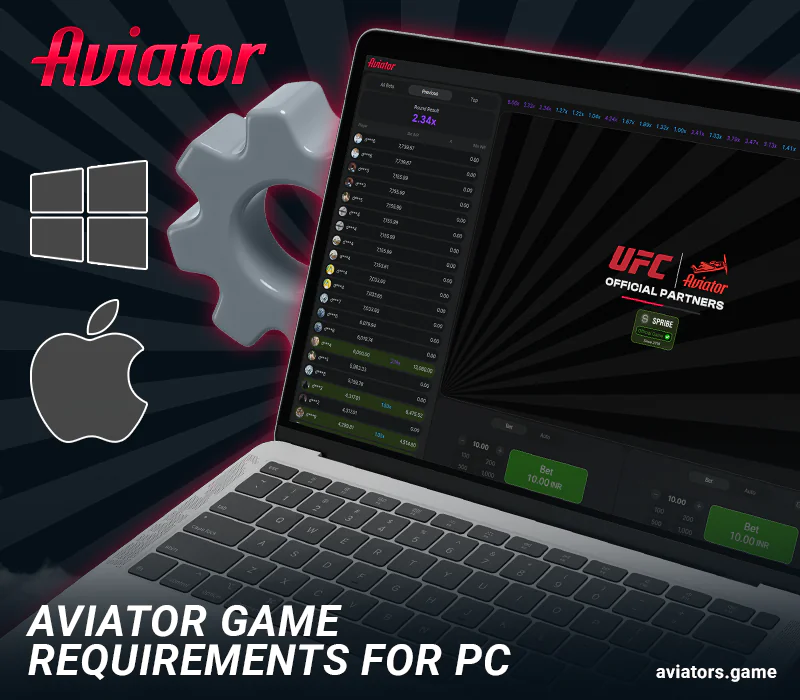 Computer requirements for the Aviator application